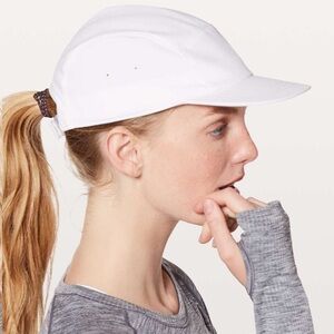 Lululemon white Five Times Hat